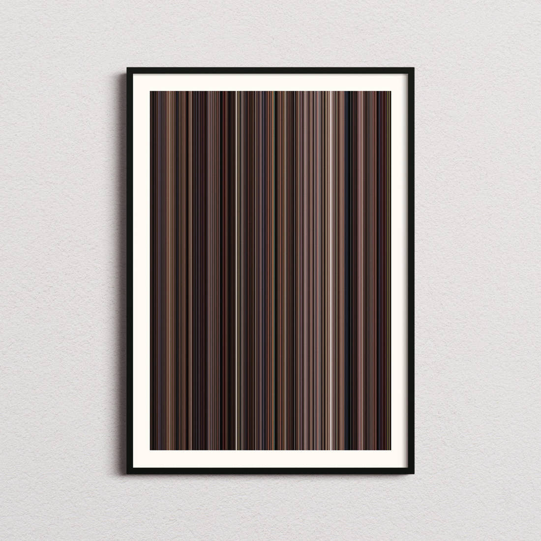 High Fidelity Movie Barcode Poster - Barcode Only