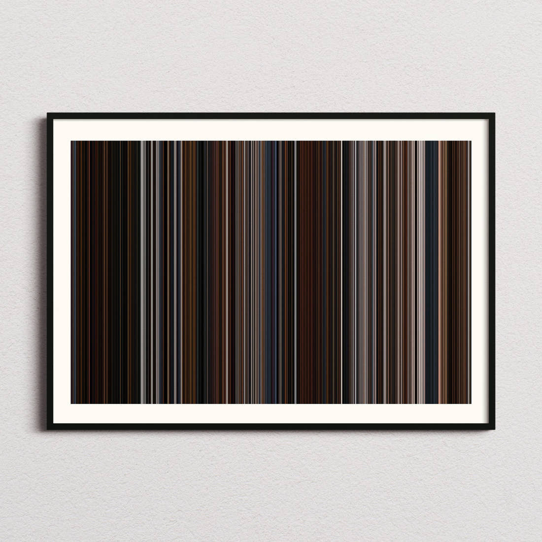 Hogfather Movie Barcode Poster - Barcode Only