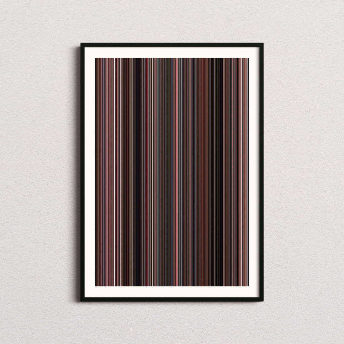 Home Alone Movie Barcode Poster - Barcode Only