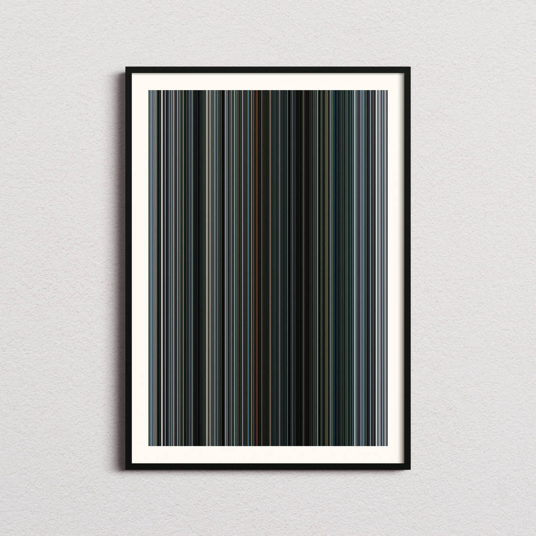Hopeu Movie Barcode Poster - Barcode Only