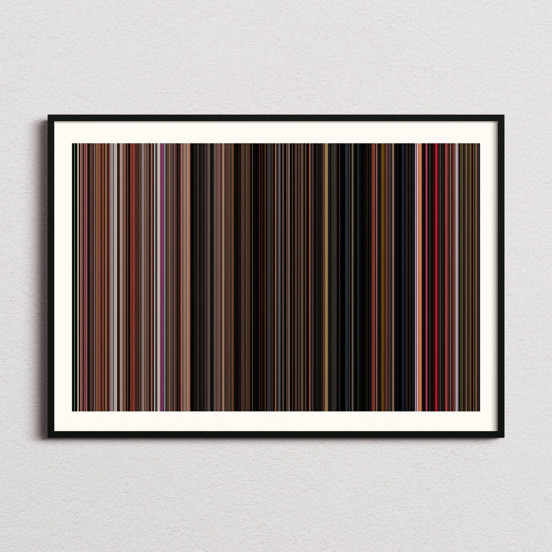 House Movie Barcode Poster - Barcode Only