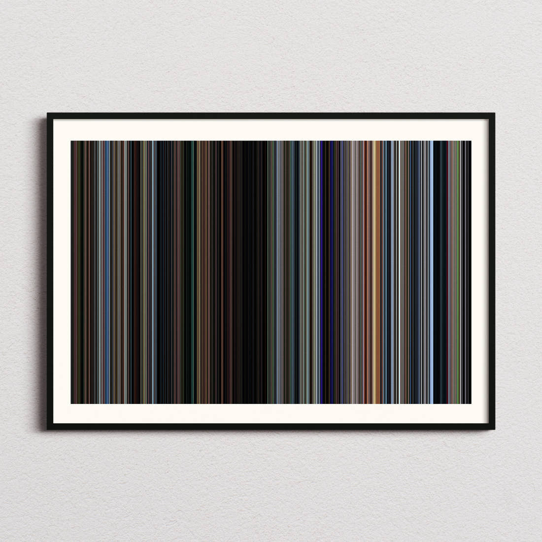 Hulk Movie Barcode Poster - Barcode Only
