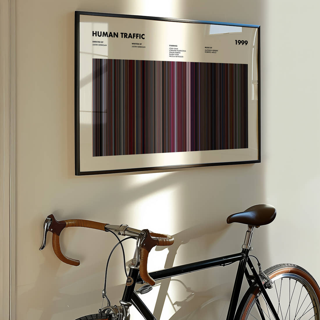 Human Traffic Movie Barcode Poster