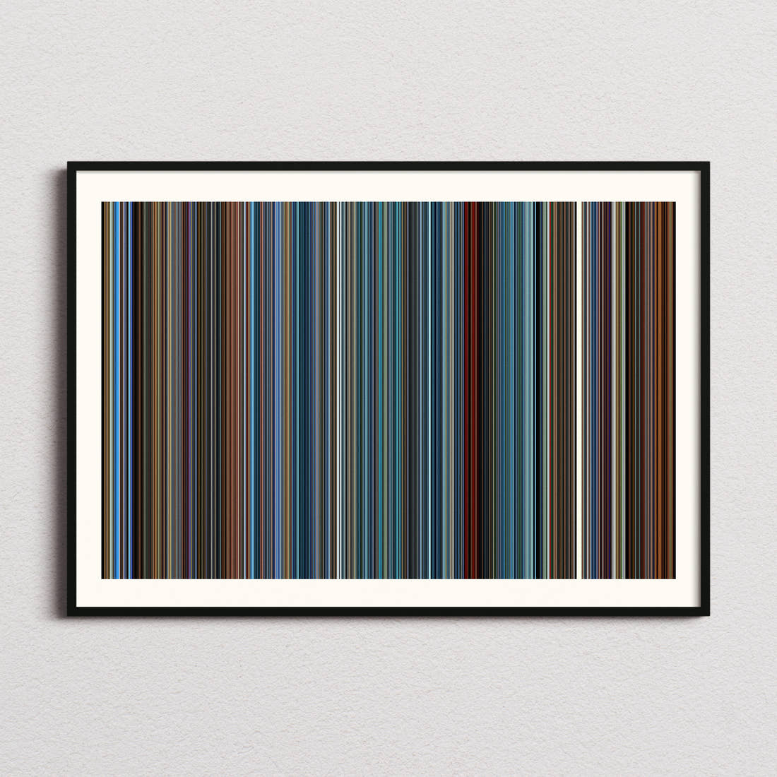 I Am Sam Movie Barcode Poster - Barcode Only