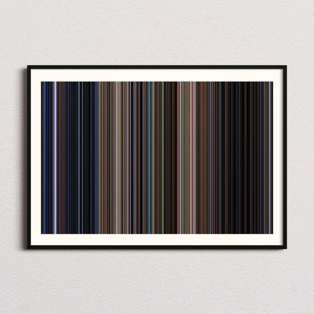 I Know What You Did Last Summer (1997) Movie Barcode Poster - Barcode Only