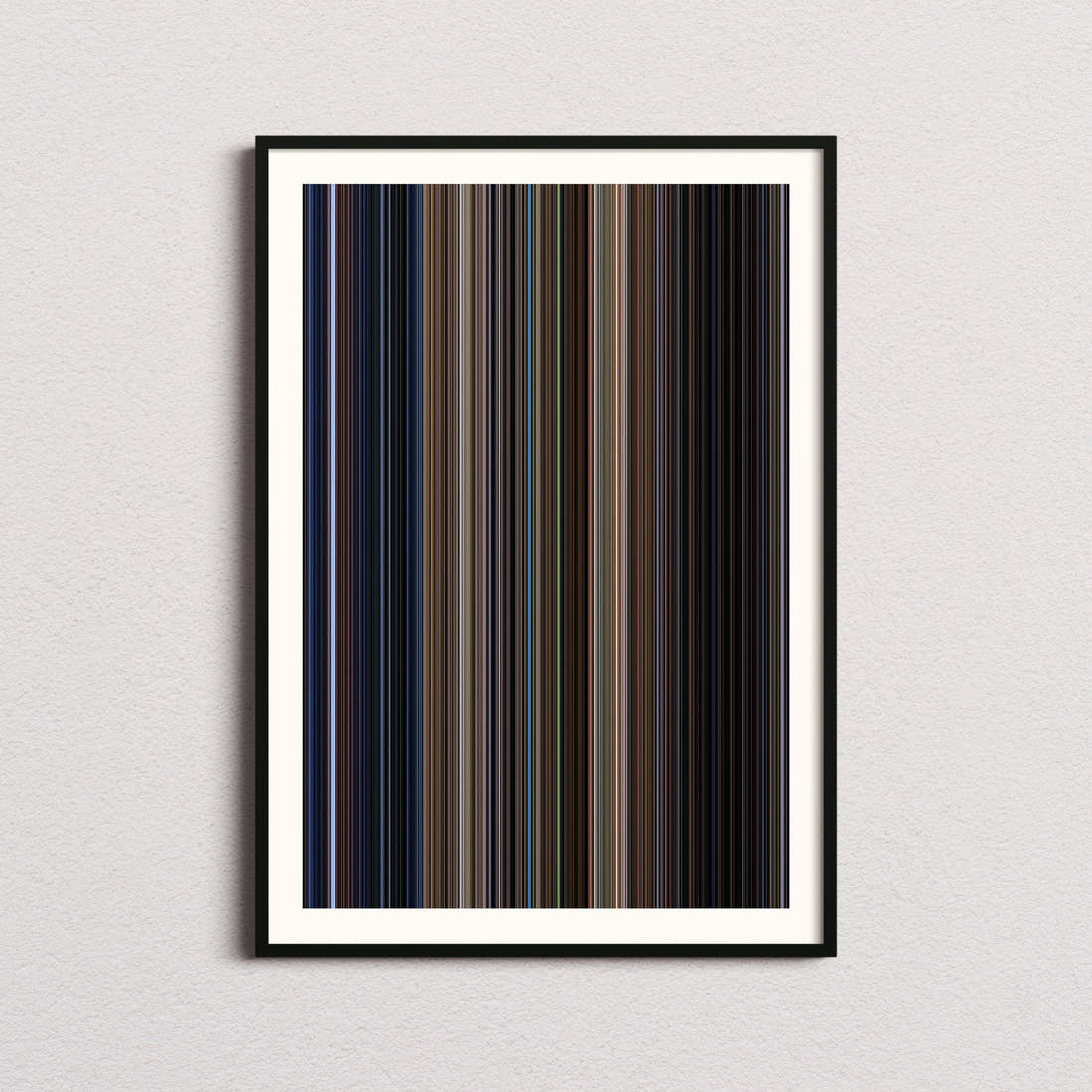 I Know What You Did Last Summer (1997) Movie Barcode Poster - Barcode Only