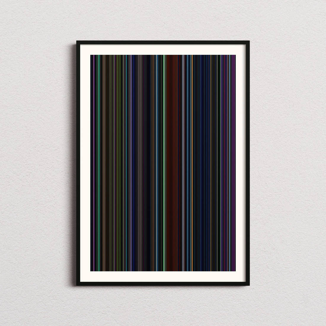 I Saw the TV Glow Movie Barcode Poster - Barcode Only
