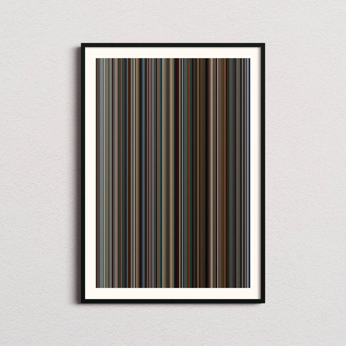 I, Tonya Movie Barcode Poster - Barcode Only