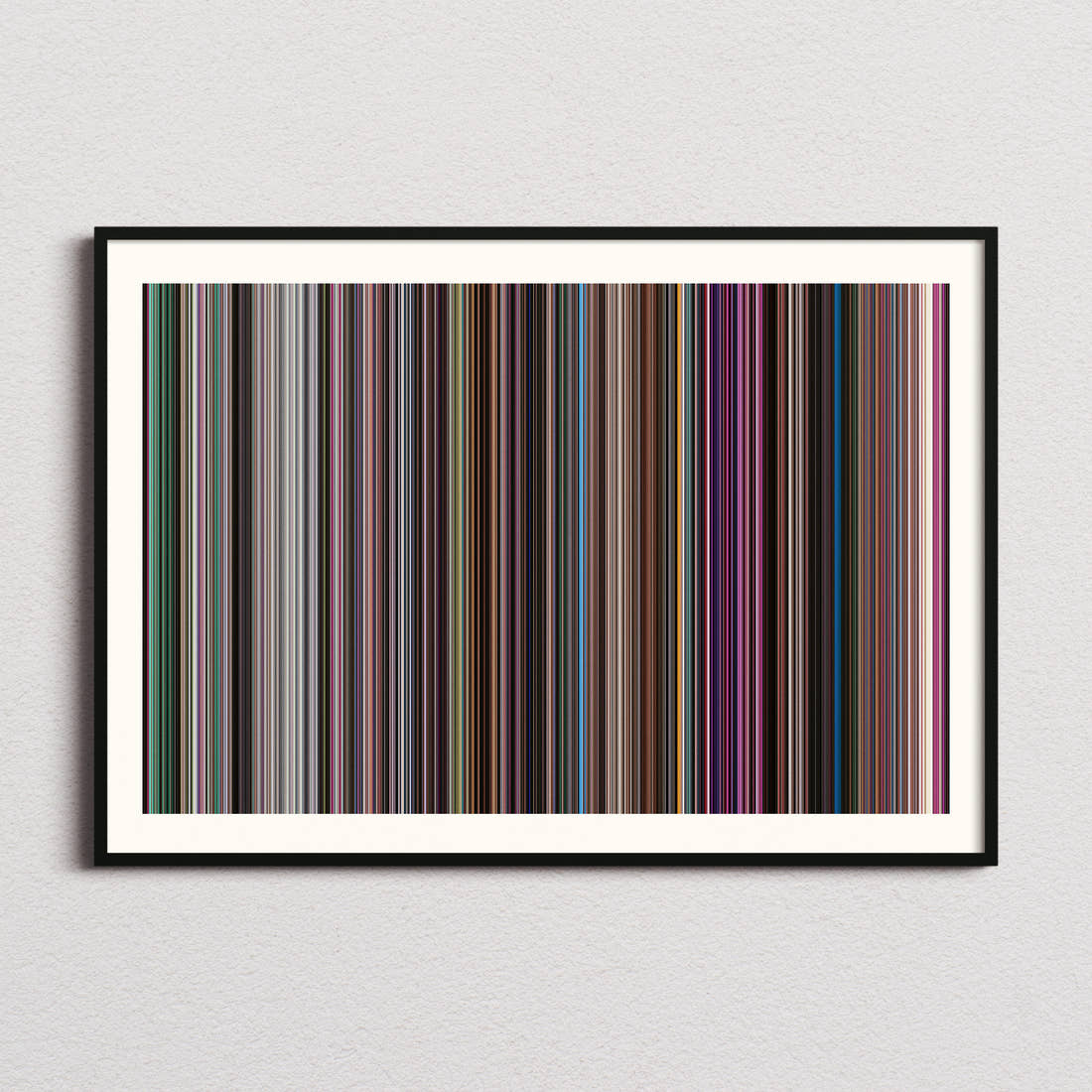 I Want Your Sex Movie Barcode Poster - Barcode Only