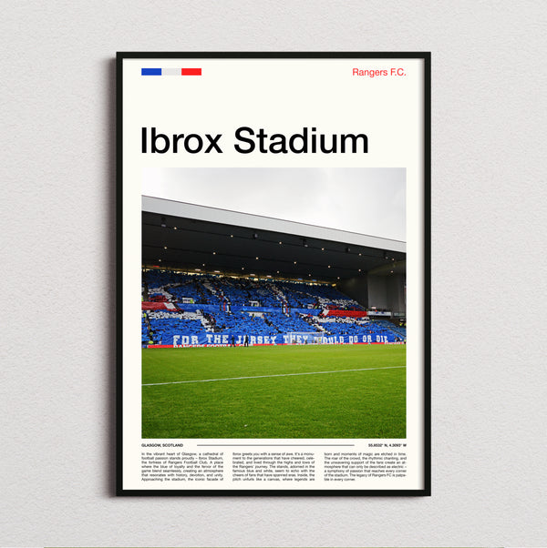 Ibrox Stadium Print