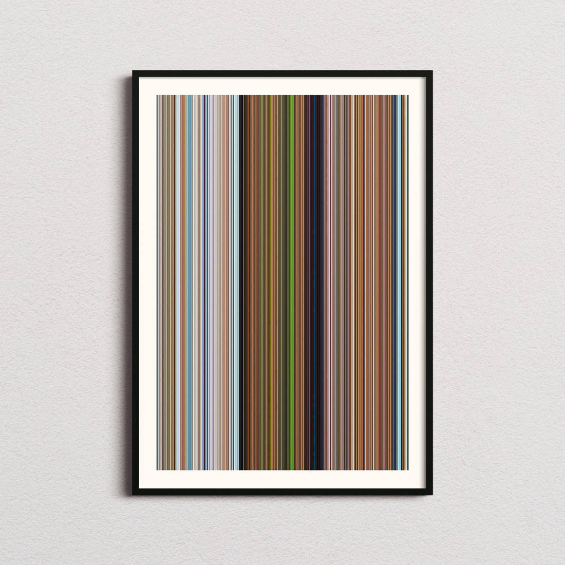 Ice Age: Dawn of the Dinosaurs Movie Barcode Poster - Barcode Only