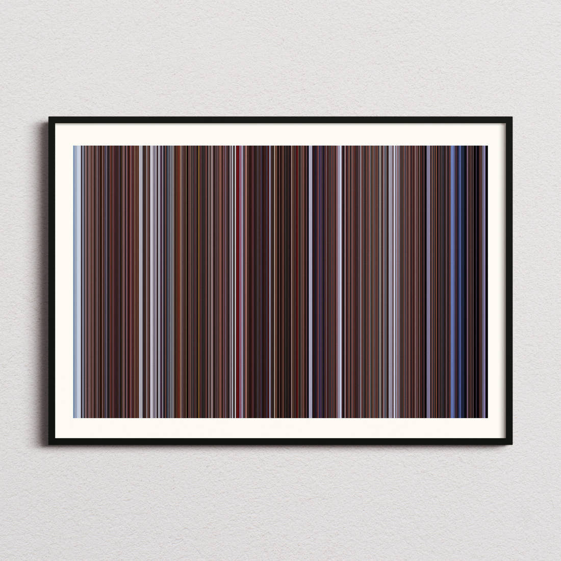 Ice Princess Movie Barcode Poster - Barcode Only