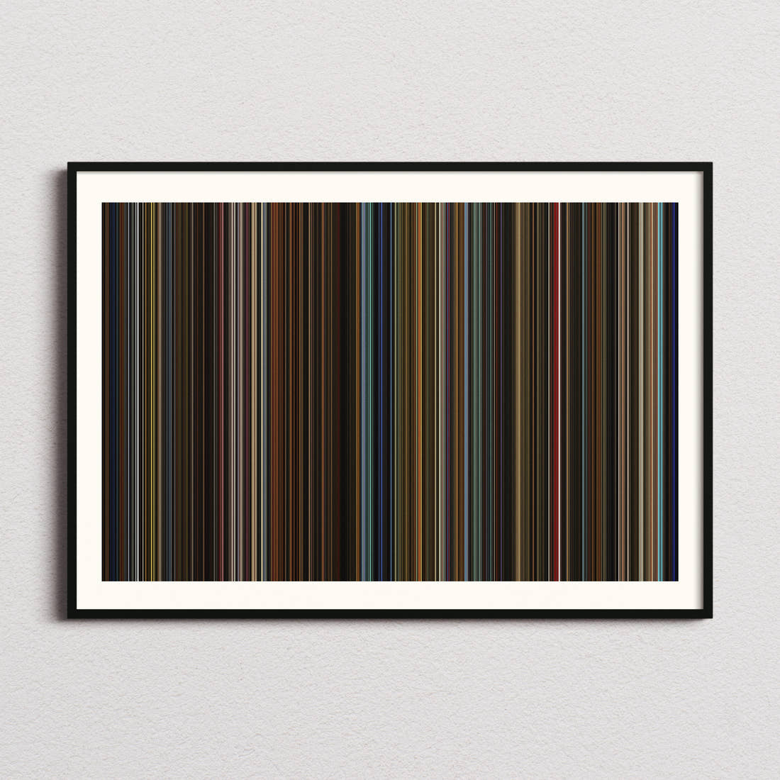 Ichi the Killer Movie Barcode Poster - Barcode Only