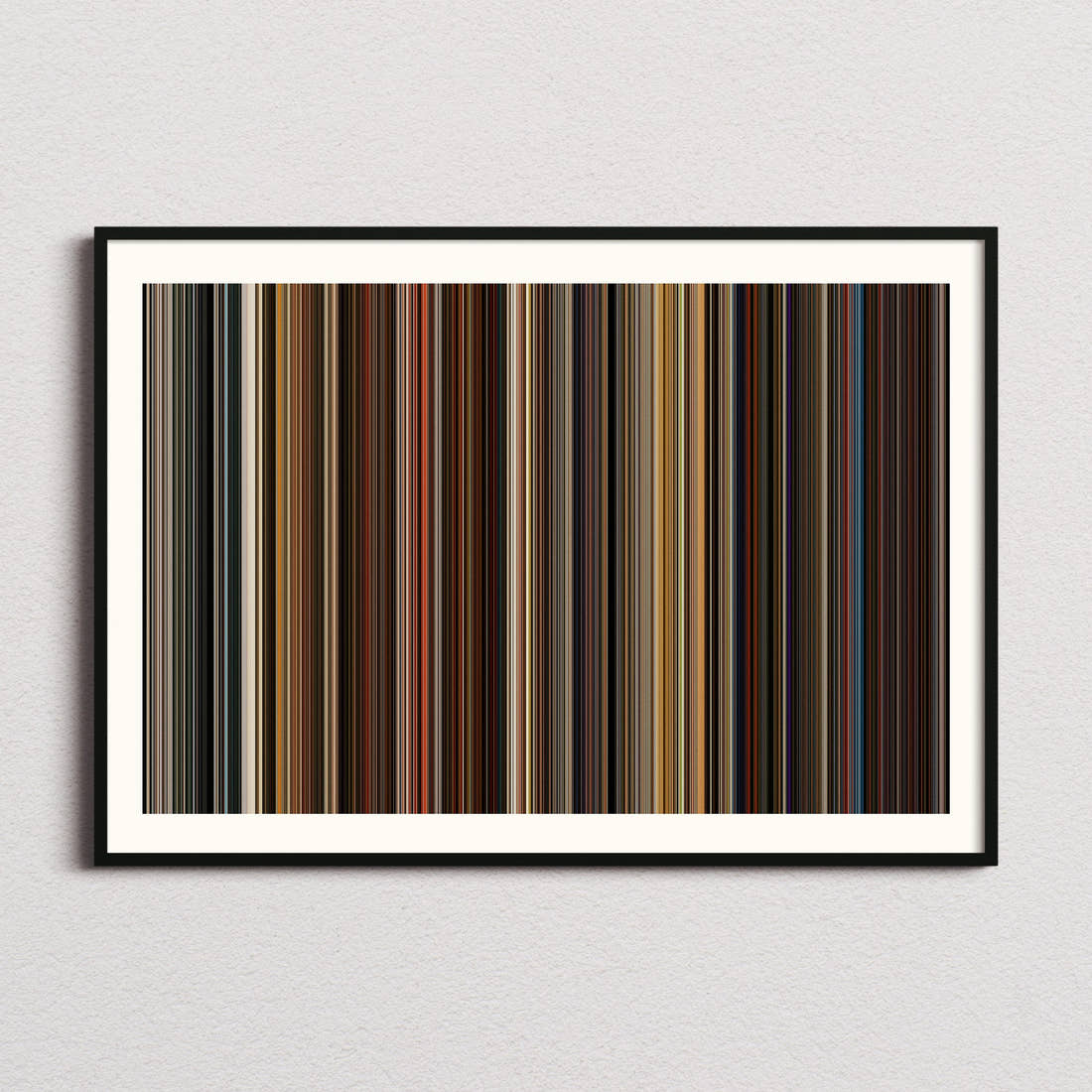 Idiocracy Movie Barcode Poster - Barcode Only