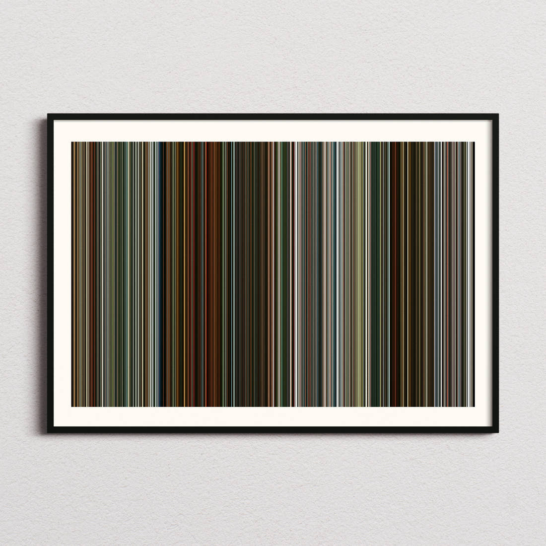 Idiots Movie Barcode Poster - Barcode Only