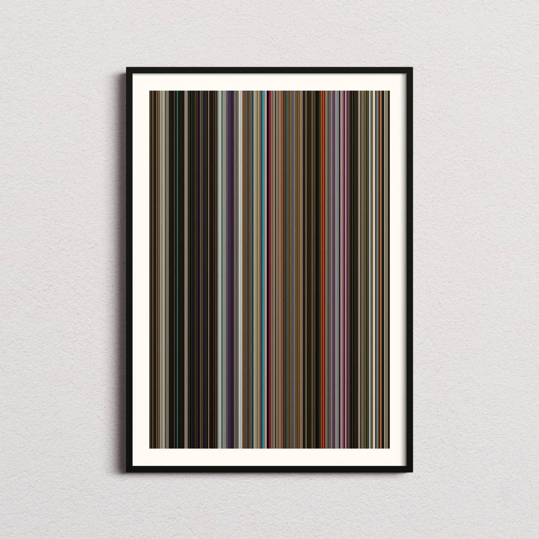 IF Movie Barcode Poster - Barcode Only