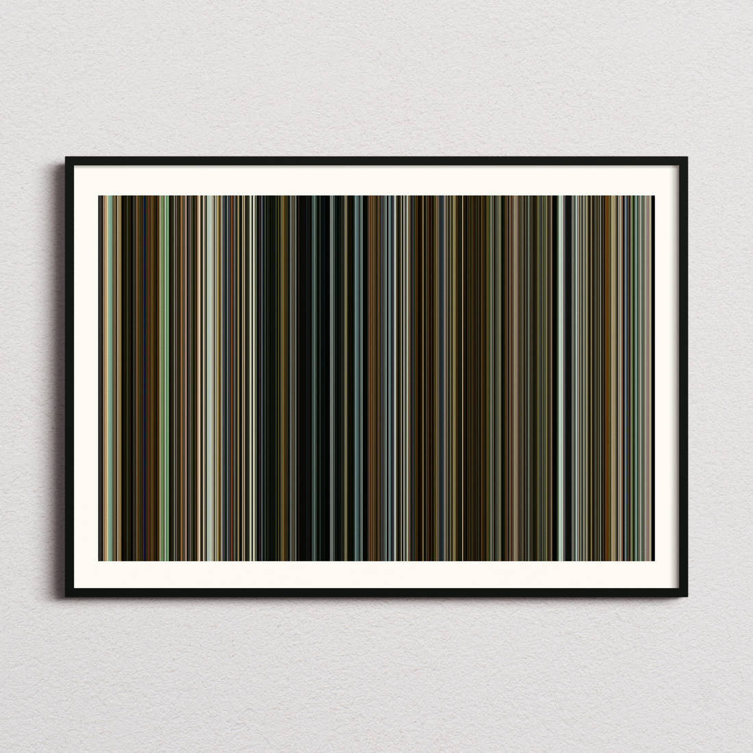 I'm Still Here Movie Barcode Poster - Barcode Only