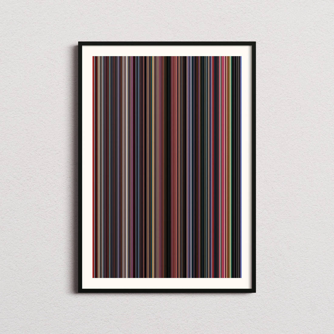 Incredibles 2 Movie Barcode Poster - Barcode Only