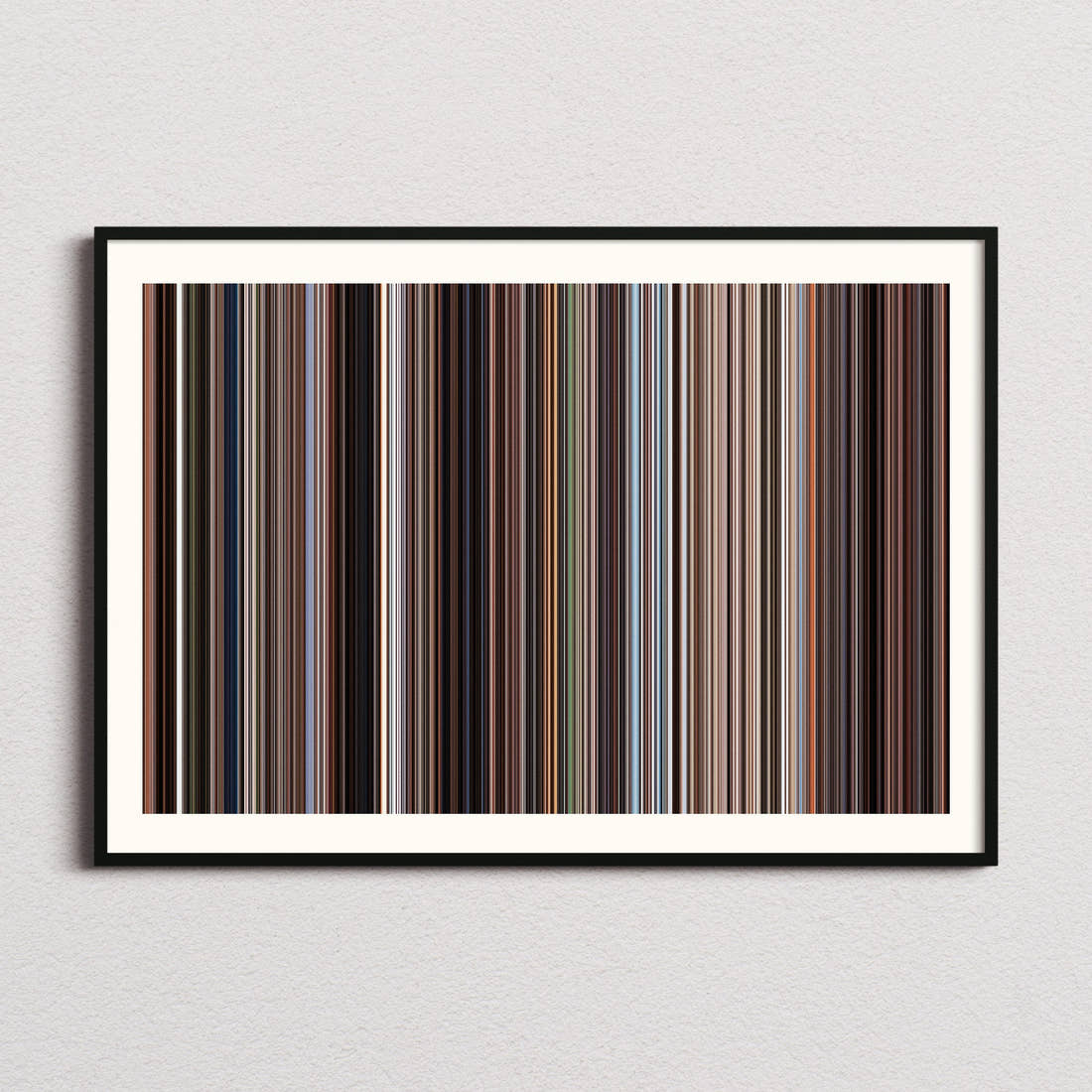 Indiana Jones and the Last Crusade Movie Barcode Poster - Barcode Only