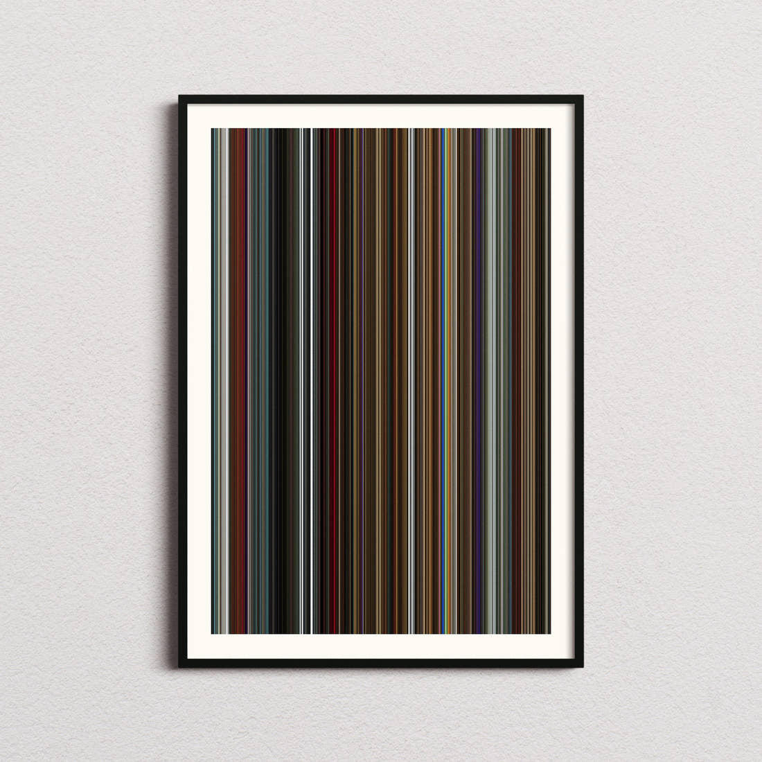 Infinity Pool Movie Barcode Poster - Barcode Only