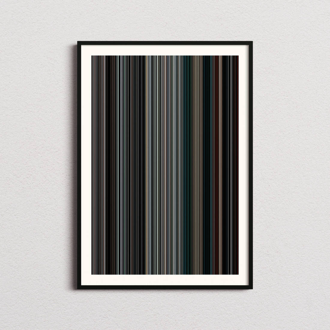 Insidious Movie Barcode Poster - Barcode Only