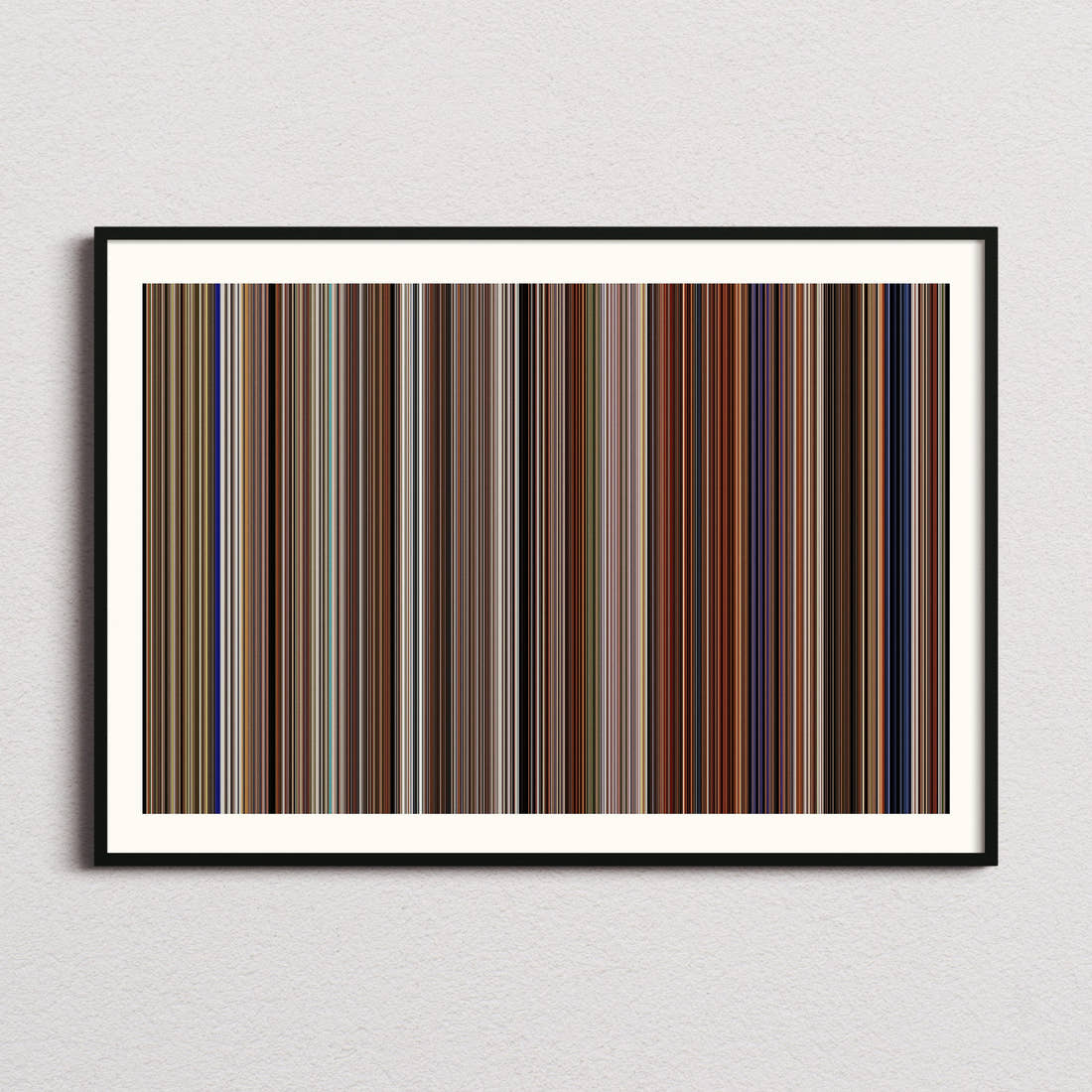 Intolerable Cruelty Movie Barcode Poster - Barcode Only