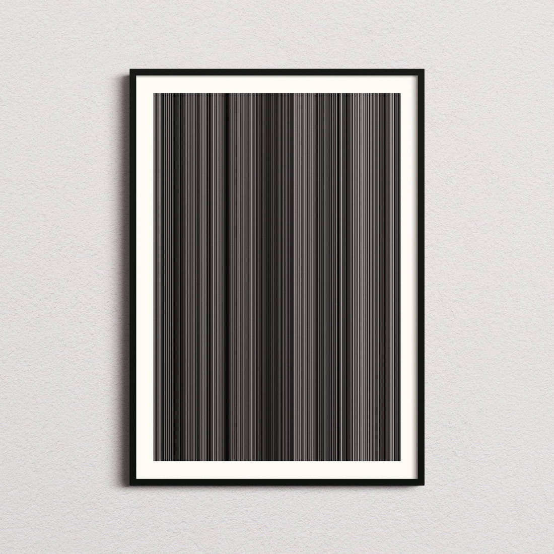 It Happened One Night Movie Barcode Poster - Barcode Only