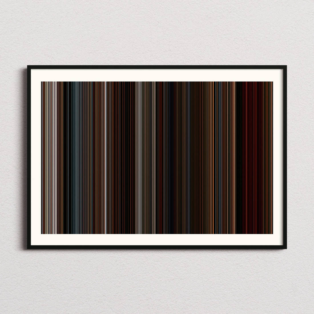 It Lives Inside Movie Barcode Poster - Barcode Only