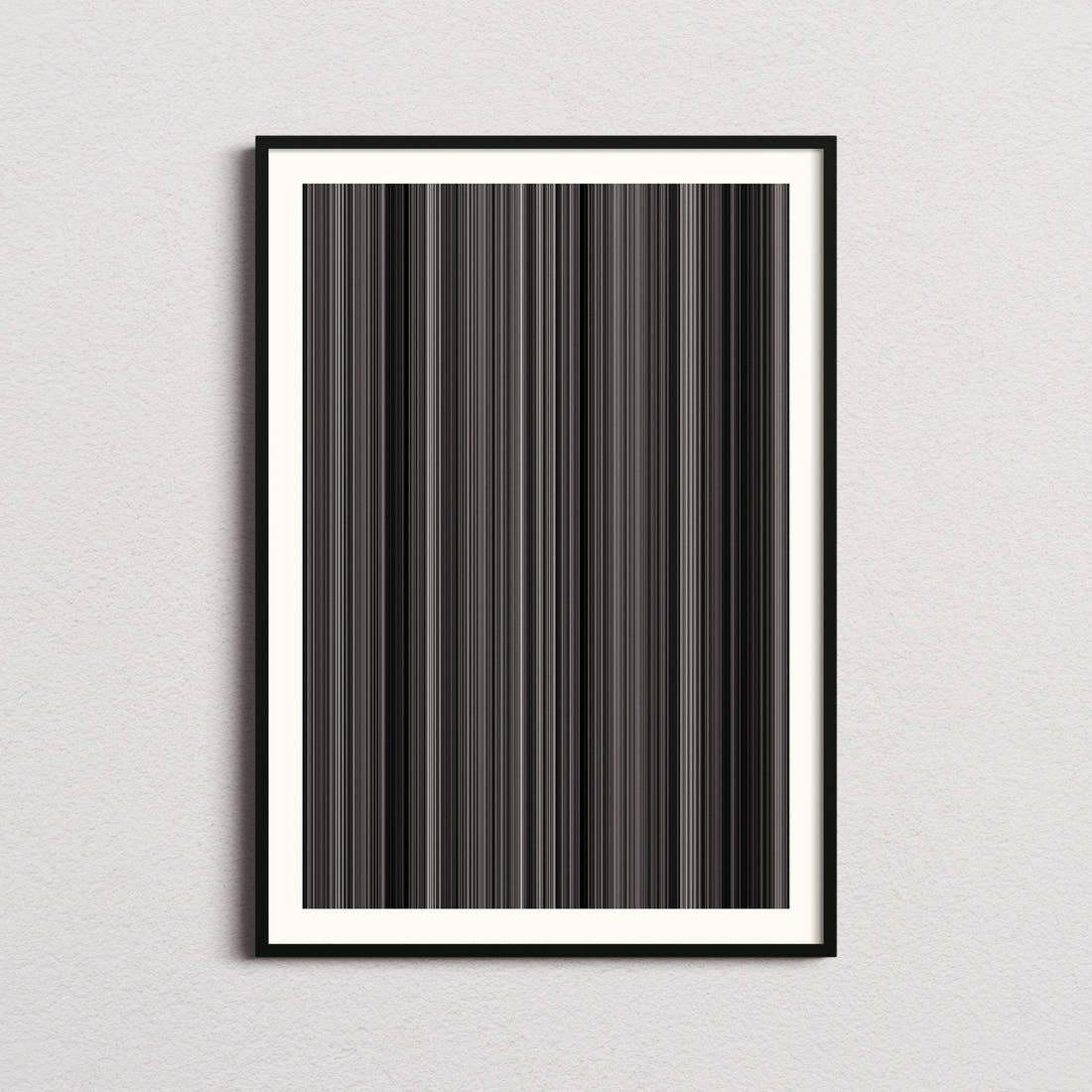 It's a Wonderful Life Movie Barcode Poster - Barcode Only