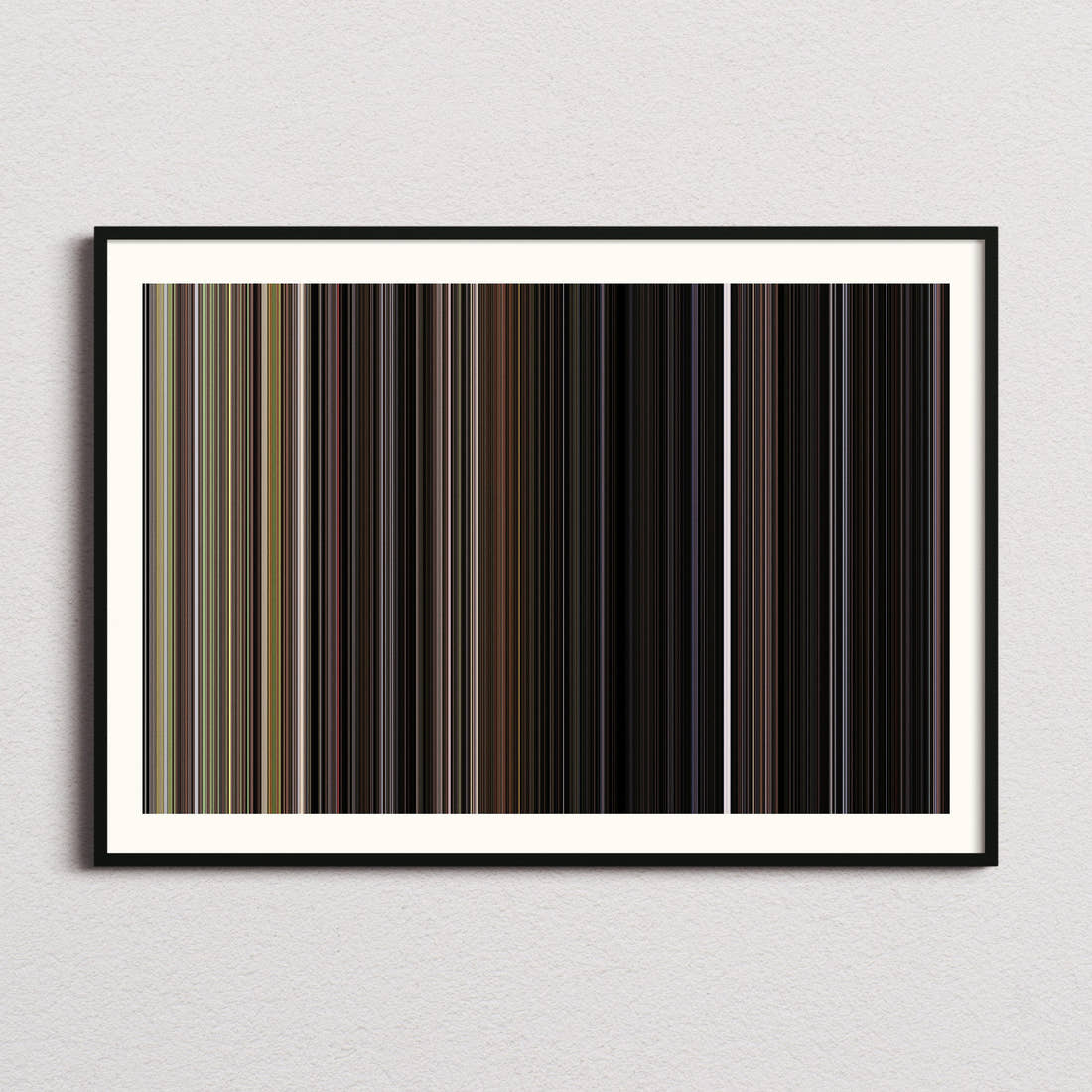 Jeepers Creepers Movie Barcode Poster - Barcode Only