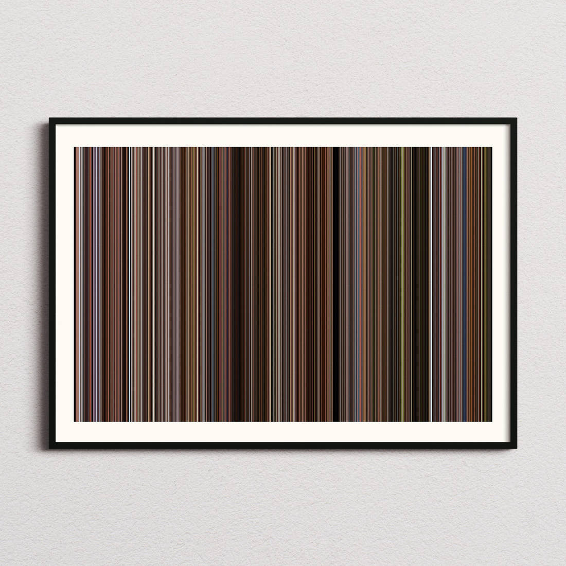 Jerry Maguire Movie Barcode Poster - Barcode Only
