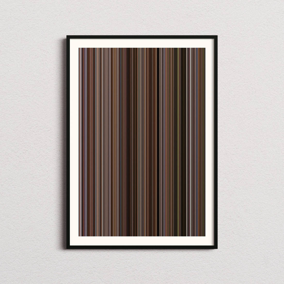 Jerry Maguire Movie Barcode Poster - Barcode Only