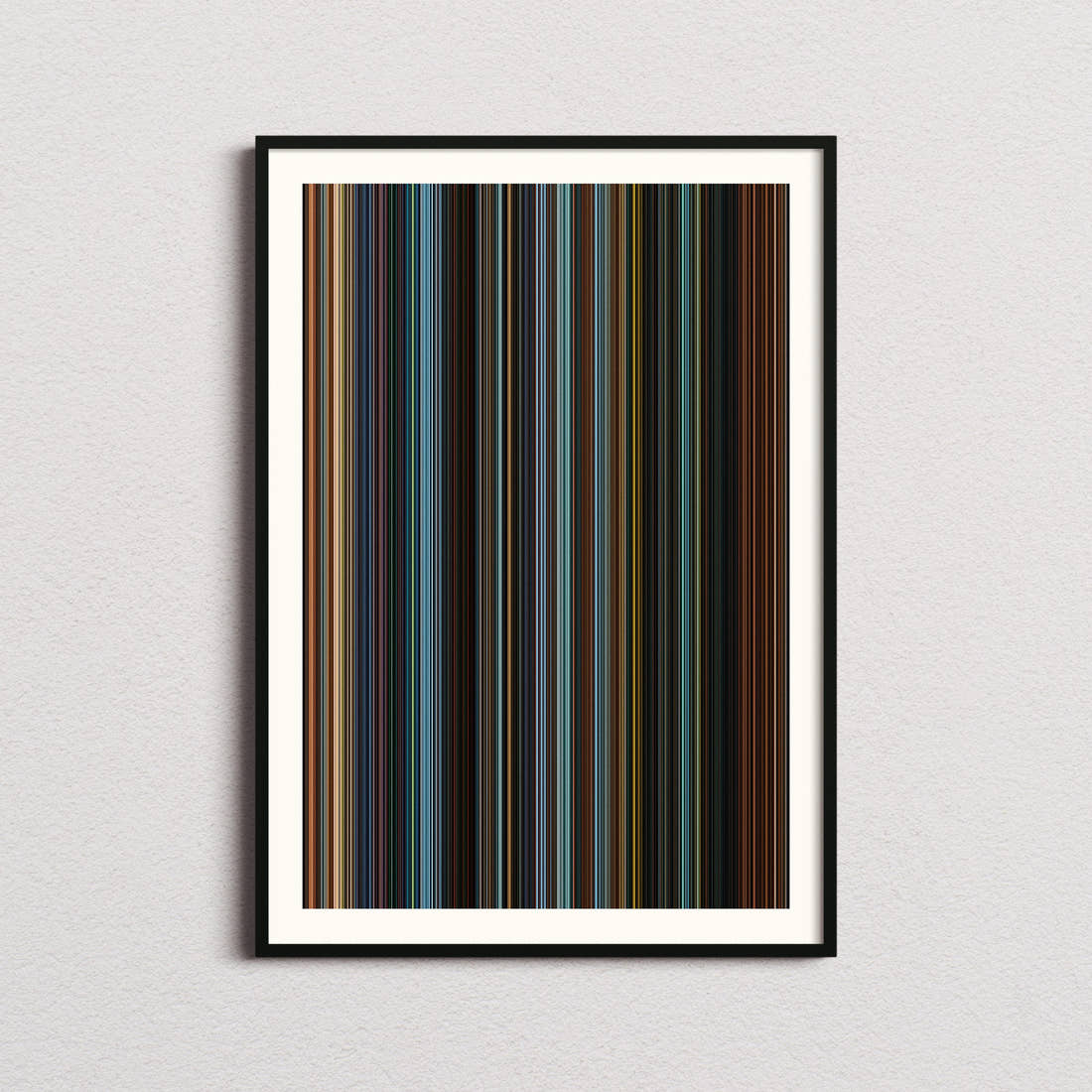 John Wick Chapter 4 Movie Barcode Poster - Barcode Only