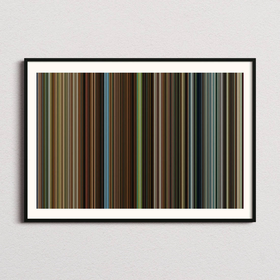 Jojo Rabbit Movie Barcode Poster - Barcode Only