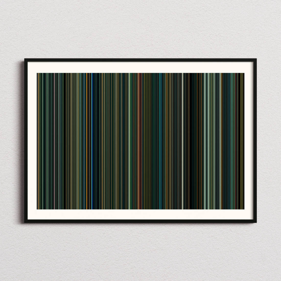 Joker: Folie à Deux Movie Barcode Poster - Barcode Only