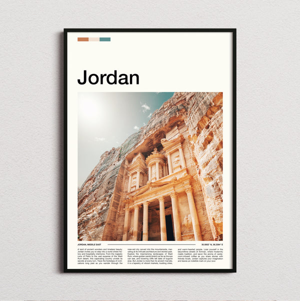 Jordan - Petra Treasury - Travel Print