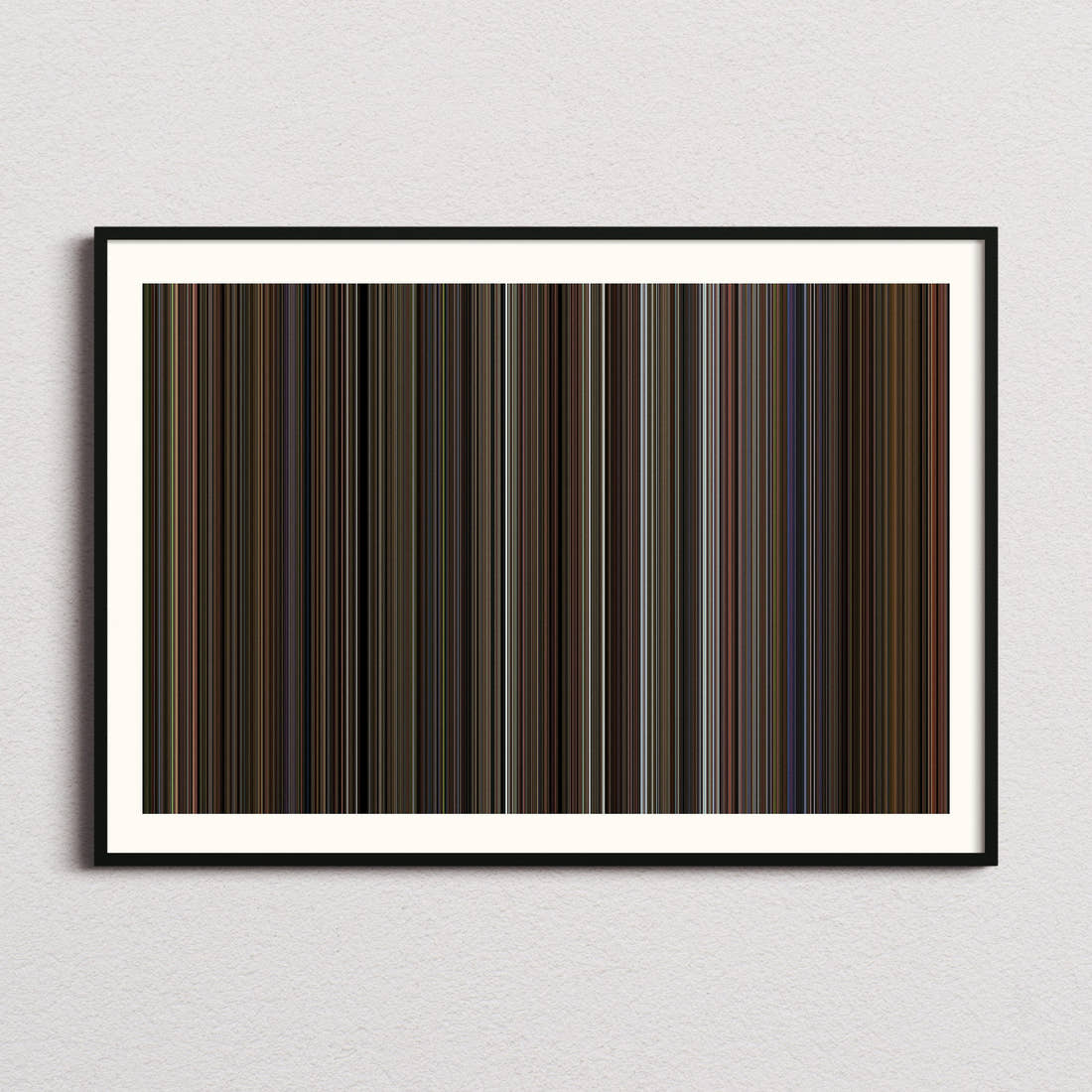 Jumanji Movie Barcode Poster - Barcode Only