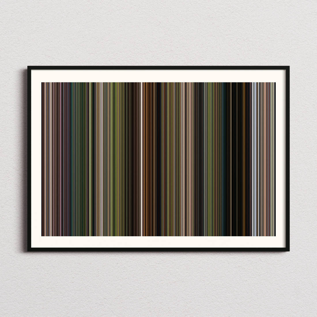 Jumanji: Welcome to the Jungle Movie Barcode Poster - Barcode Only