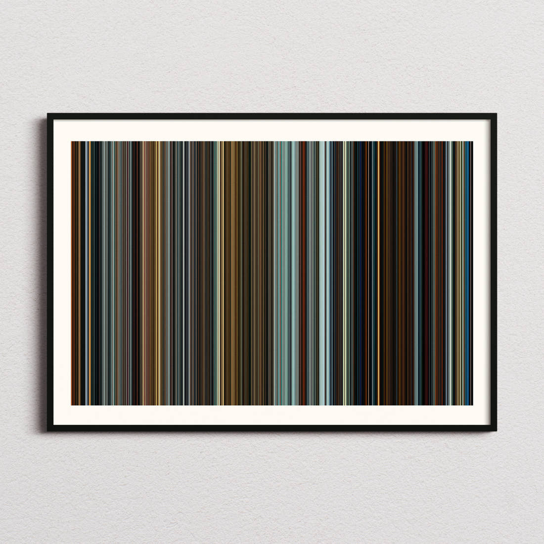 Jurassic World Dominion Movie Barcode Poster - Barcode Only