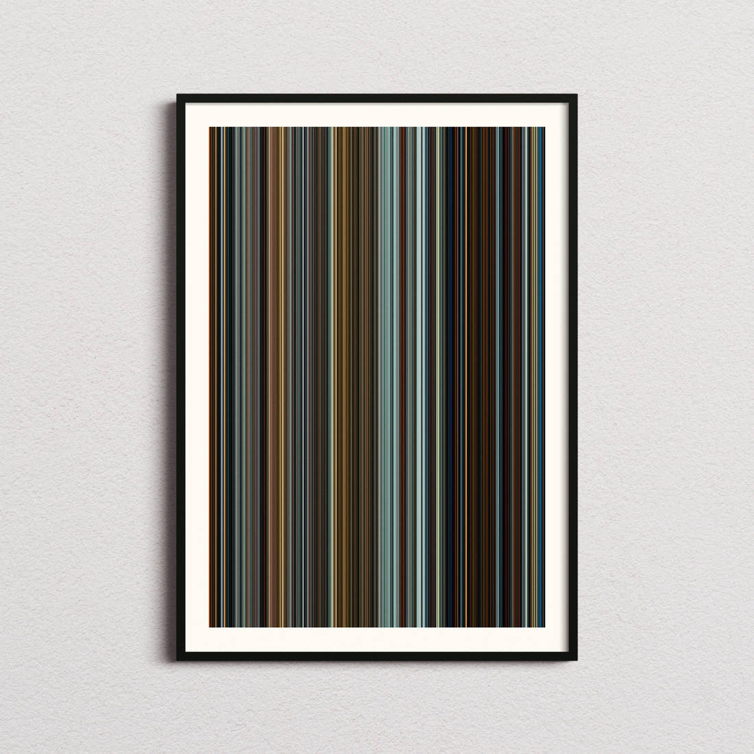 Jurassic World Dominion Movie Barcode Poster - Barcode Only