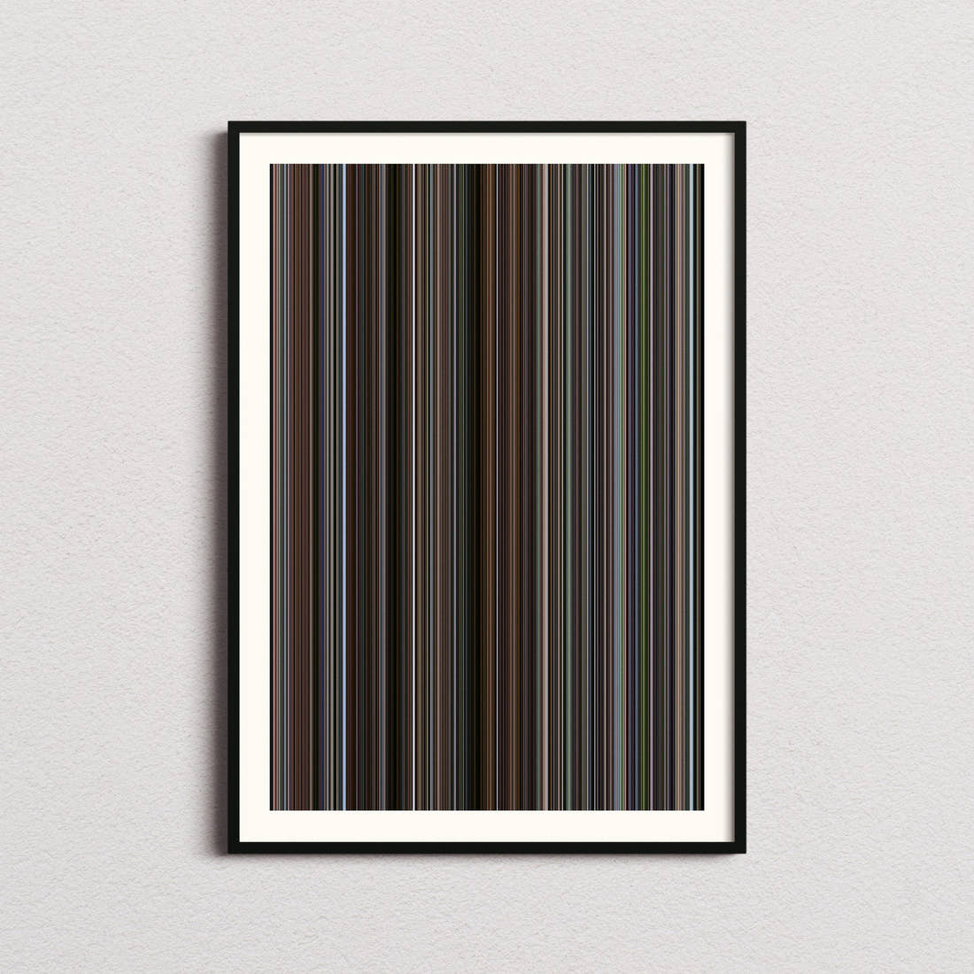 Juror #2 Movie Barcode Poster - Barcode Only