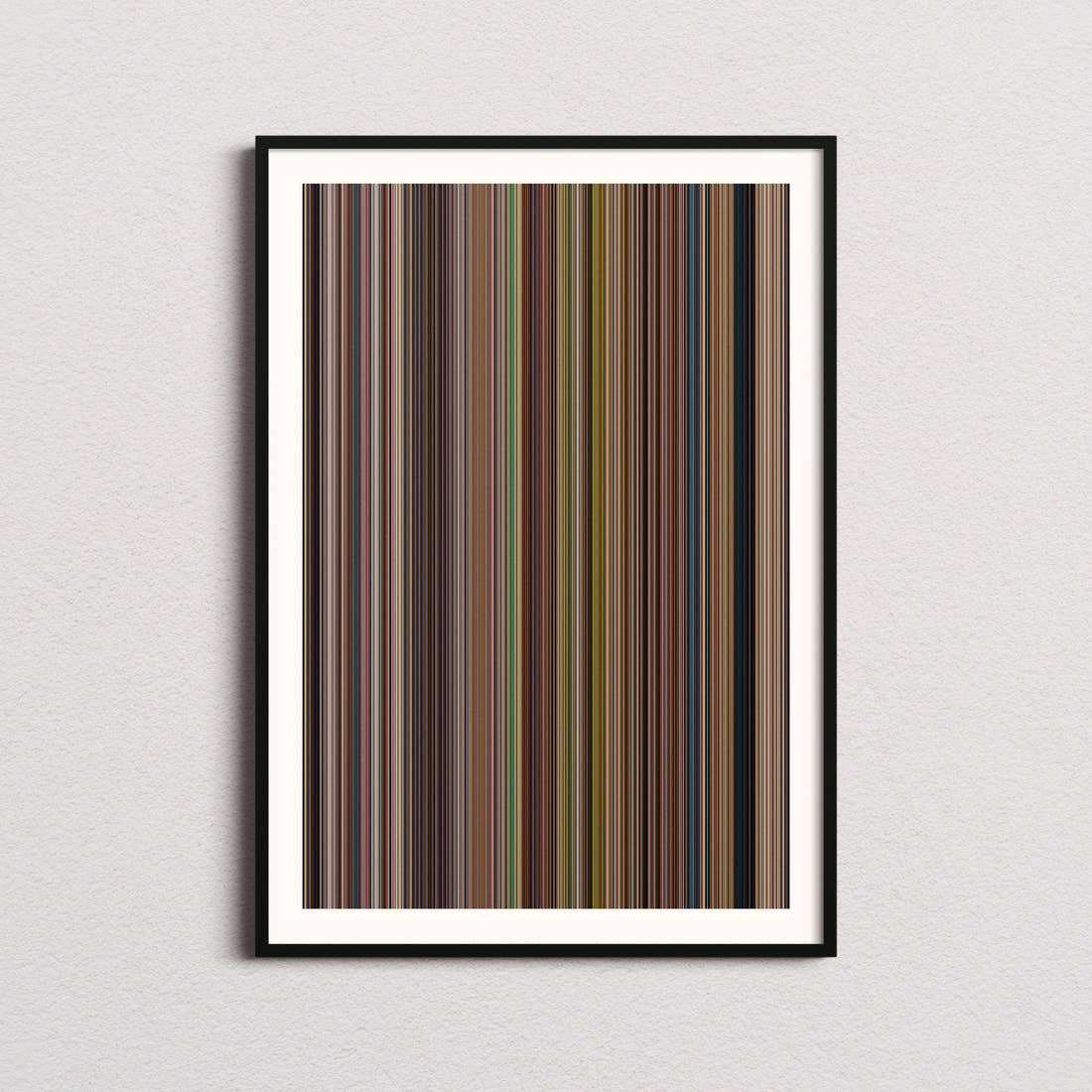 Just Go with It Movie Barcode Poster - Barcode Only