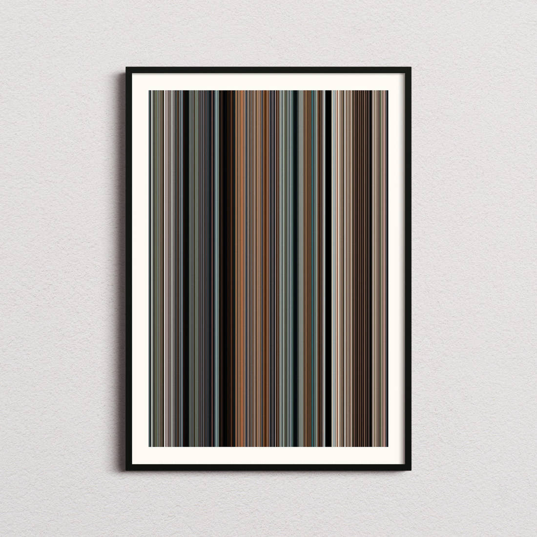 Kajillionaire Movie Barcode Poster - Barcode Only