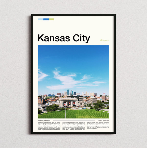 Kansas City - Union Station - Travel Print
