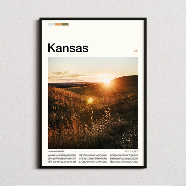 Kansas - Travel Print