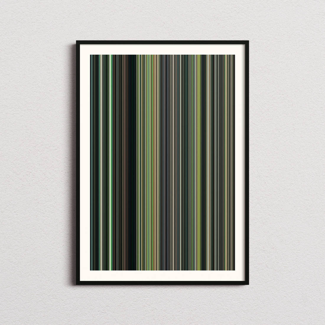 Kes Movie Barcode Poster - Barcode Only