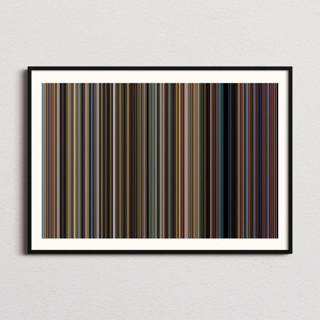 Kick-Ass Movie Barcode Poster - Barcode Only