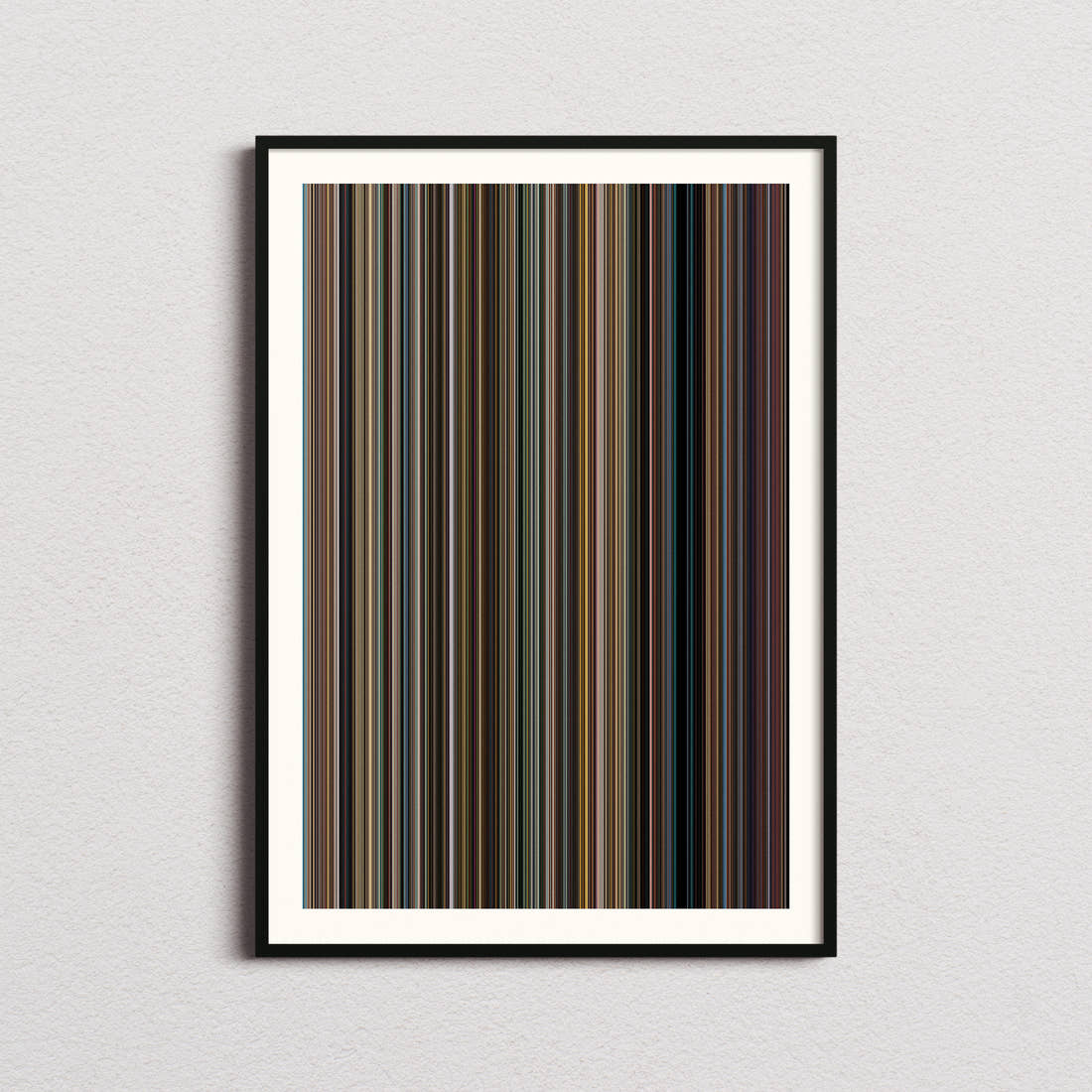 Kick-Ass Movie Barcode Poster - Barcode Only