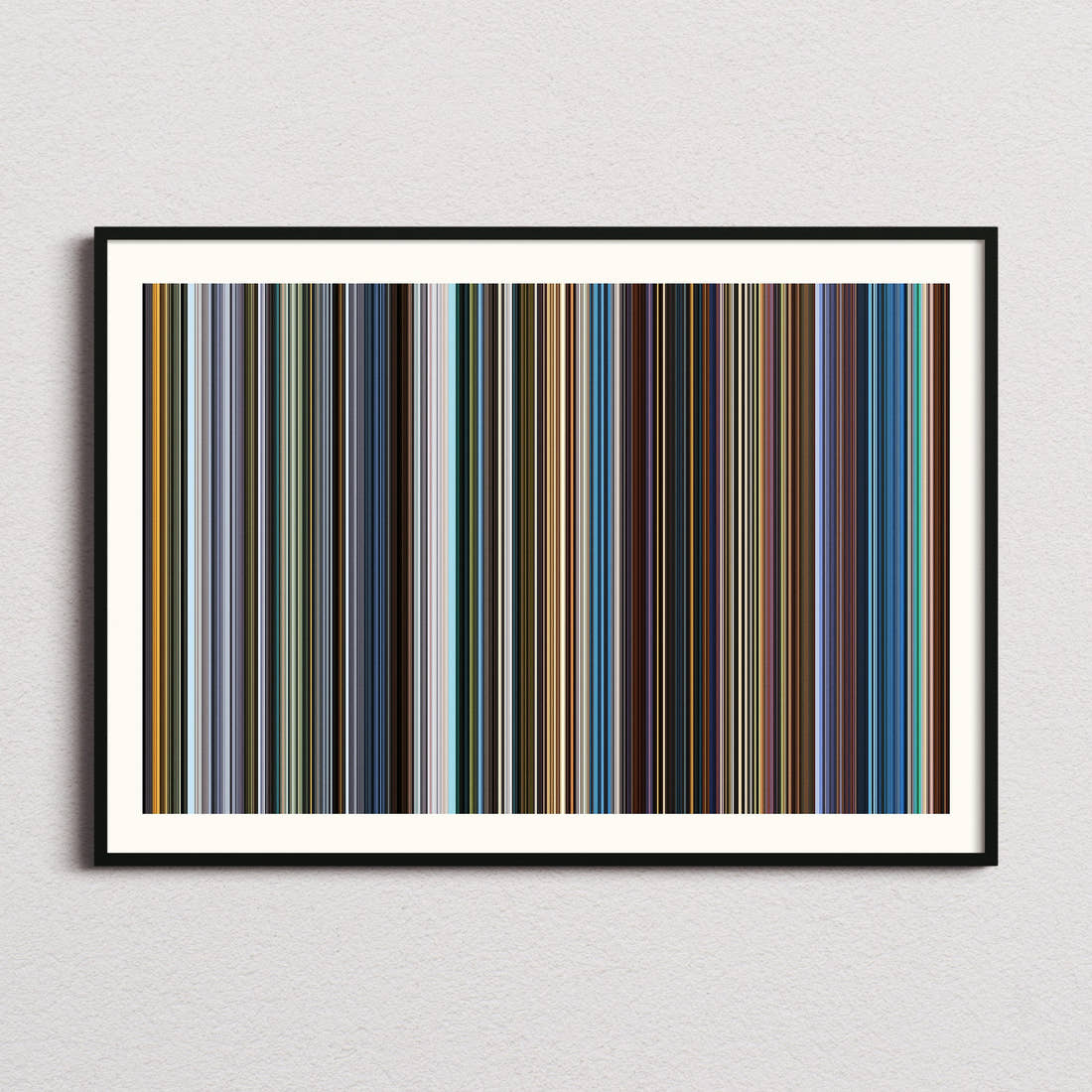 Klaus Movie Barcode Poster - Barcode Only