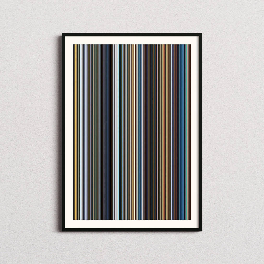 Klaus Movie Barcode Poster - Barcode Only